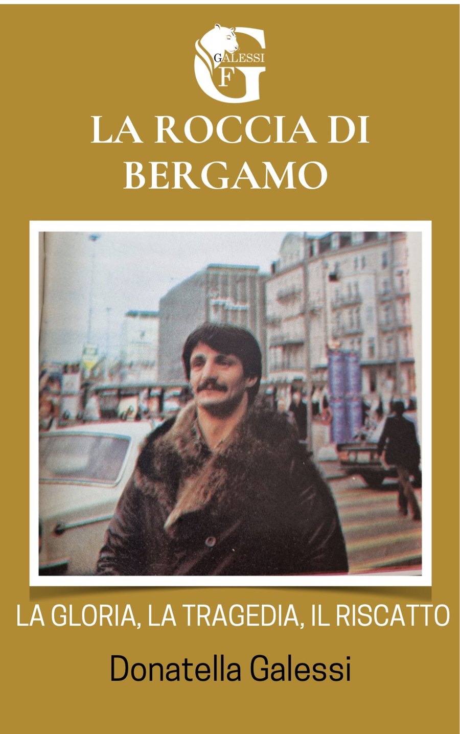 Copertina del libro La Roccia di Bergamo.